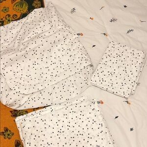 Kate Spade Polka Dot Queen Sheet Set
